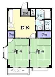 エルディム小田の物件間取画像